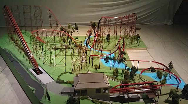 Models of Worlds of Fun roller coasters circa 1980 Boing Boing